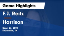 F.J. Reitz  vs Harrison  Game Highlights - Sept. 23, 2021