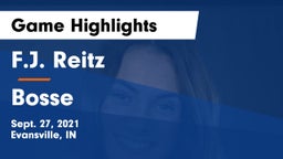 F.J. Reitz  vs Bosse  Game Highlights - Sept. 27, 2021