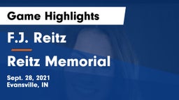 F.J. Reitz  vs Reitz Memorial  Game Highlights - Sept. 28, 2021