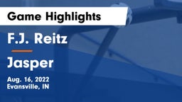 F.J. Reitz  vs Jasper  Game Highlights - Aug. 16, 2022