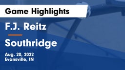 F.J. Reitz  vs Southridge  Game Highlights - Aug. 20, 2022