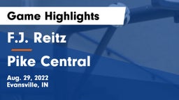 F.J. Reitz  vs Pike Central  Game Highlights - Aug. 29, 2022