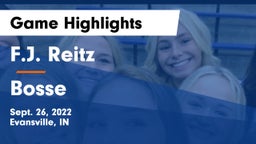 F.J. Reitz  vs Bosse  Game Highlights - Sept. 26, 2022