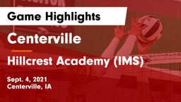 Centerville  vs Hillcrest Academy (IMS) Game Highlights - Sept. 4, 2021