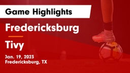 Fredericksburg  vs Tivy  Game Highlights - Jan. 19, 2023