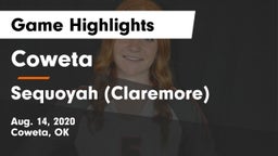 Coweta  vs Sequoyah (Claremore)  Game Highlights - Aug. 14, 2020