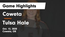 Coweta  vs Tulsa Hale Game Highlights - Oct. 12, 2020