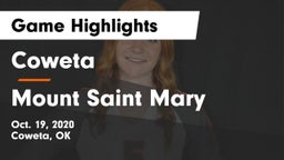 Coweta  vs Mount Saint Mary Game Highlights - Oct. 19, 2020