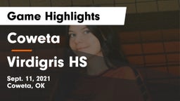 Coweta  vs Virdigris HS Game Highlights - Sept. 11, 2021