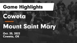 Coweta  vs Mount Saint Mary Game Highlights - Oct. 20, 2022