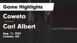 Coweta  vs Carl Albert   Game Highlights - Aug. 11, 2023