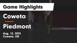 Coweta  vs Piedmont  Game Highlights - Aug. 12, 2023