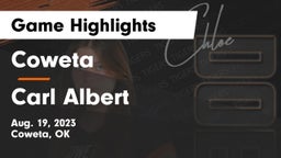 Coweta  vs Carl Albert   Game Highlights - Aug. 19, 2023