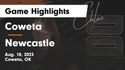 Coweta  vs Newcastle  Game Highlights - Aug. 18, 2023
