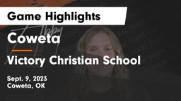 Coweta  vs Victory Christian School Game Highlights - Sept. 9, 2023