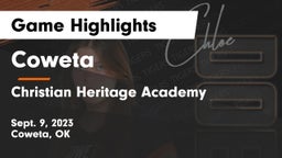 Coweta  vs Christian Heritage Academy Game Highlights - Sept. 9, 2023