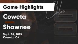 Coweta  vs Shawnee  Game Highlights - Sept. 26, 2023