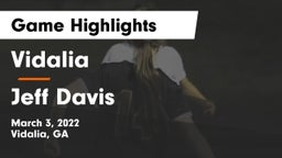Vidalia  vs Jeff Davis  Game Highlights - March 3, 2022
