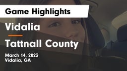 Vidalia  vs Tattnall County  Game Highlights - March 14, 2023