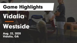 Vidalia  vs Westside  Game Highlights - Aug. 22, 2020