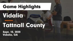 Vidalia  vs Tattnall County  Game Highlights - Sept. 10, 2020