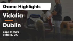 Vidalia  vs Dublin  Game Highlights - Sept. 8, 2020