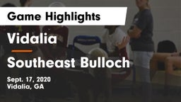 Vidalia  vs Southeast Bulloch  Game Highlights - Sept. 17, 2020