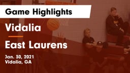 Vidalia  vs East Laurens  Game Highlights - Jan. 30, 2021