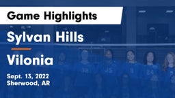 Sylvan Hills  vs Vilonia  Game Highlights - Sept. 13, 2022