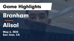 Branham  vs Alisal  Game Highlights - May 6, 2024