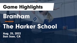 Branham  vs The Harker School Game Highlights - Aug. 25, 2022