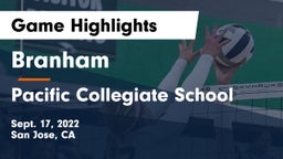 Branham  vs Pacific Collegiate School Game Highlights - Sept. 17, 2022