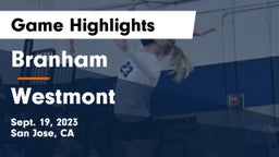 Branham  vs Westmont  Game Highlights - Sept. 19, 2023