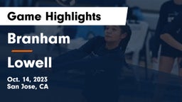 Branham  vs Lowell  Game Highlights - Oct. 14, 2023
