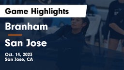 Branham  vs San Jose  Game Highlights - Oct. 14, 2023