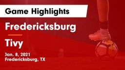 Fredericksburg  vs Tivy  Game Highlights - Jan. 8, 2021