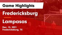 Fredericksburg  vs Lampasas  Game Highlights - Dec. 13, 2021