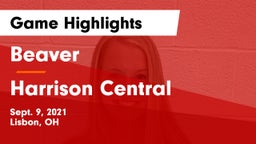 Beaver  vs Harrison Central  Game Highlights - Sept. 9, 2021