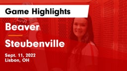 Beaver  vs Steubenville  Game Highlights - Sept. 11, 2022