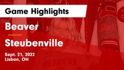 Beaver  vs Steubenville  Game Highlights - Sept. 21, 2022