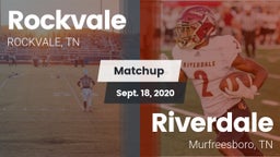 Matchup: Rockvale  vs. Riverdale  2020