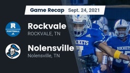 Recap: Rockvale  vs. Nolensville  2021