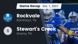Recap: Rockvale  vs. Stewart's Creek  2021