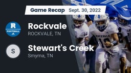 Recap: Rockvale  vs. Stewart's Creek  2022