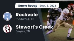 Recap: Rockvale  vs. Stewart's Creek  2023