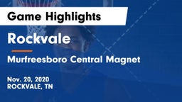 Rockvale  vs Murfreesboro Central Magnet Game Highlights - Nov. 20, 2020