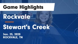 Rockvale  vs Stewart's Creek  Game Highlights - Jan. 25, 2020