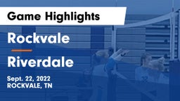 Rockvale  vs Riverdale  Game Highlights - Sept. 22, 2022