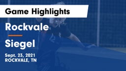 Rockvale  vs Siegel  Game Highlights - Sept. 23, 2021