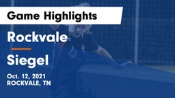 Rockvale  vs Siegel  Game Highlights - Oct. 12, 2021